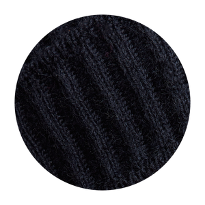 INIGO Ribbed wool beanie | Night Blue