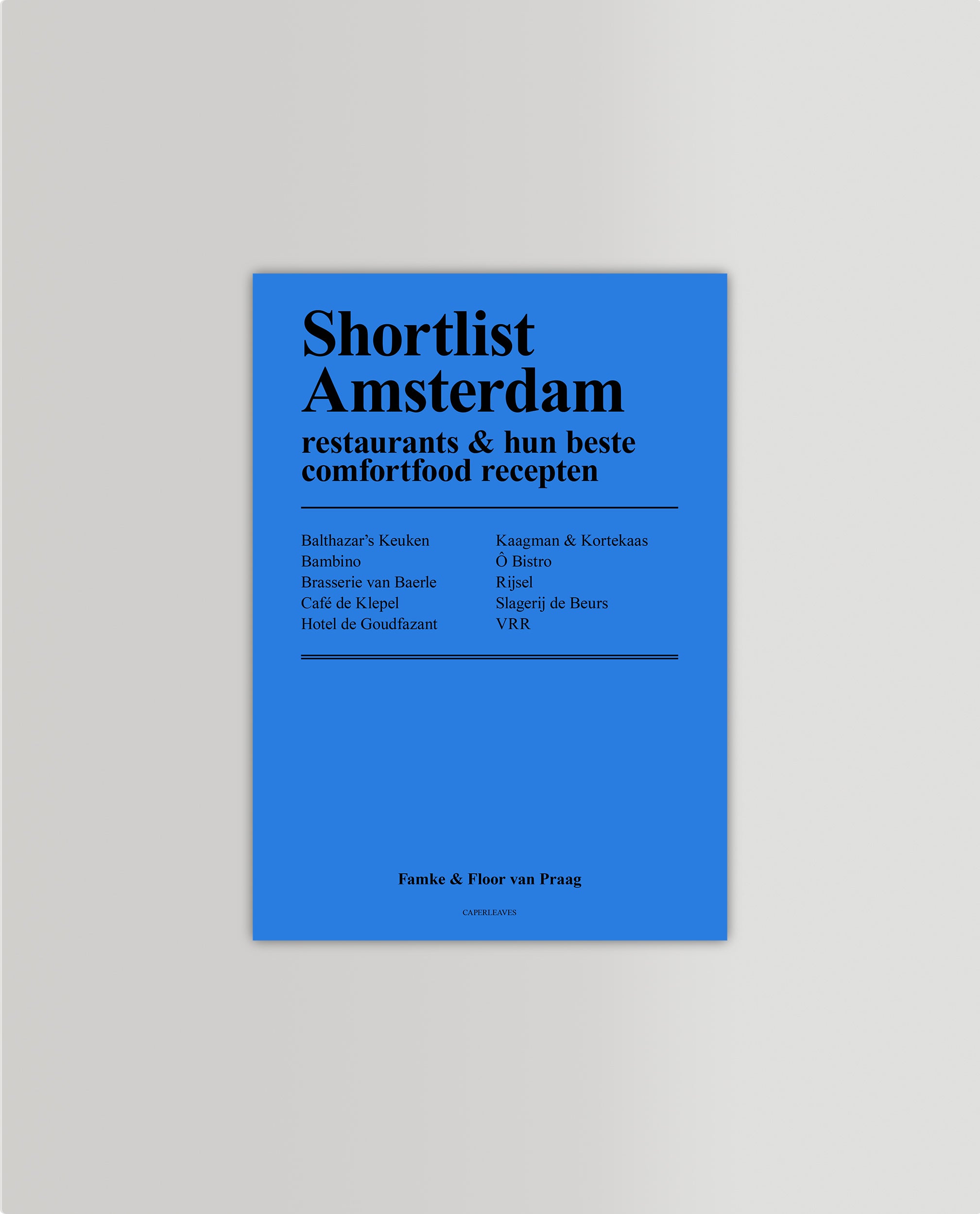 Shortlist Amsterdam: Comfortfood Recepten