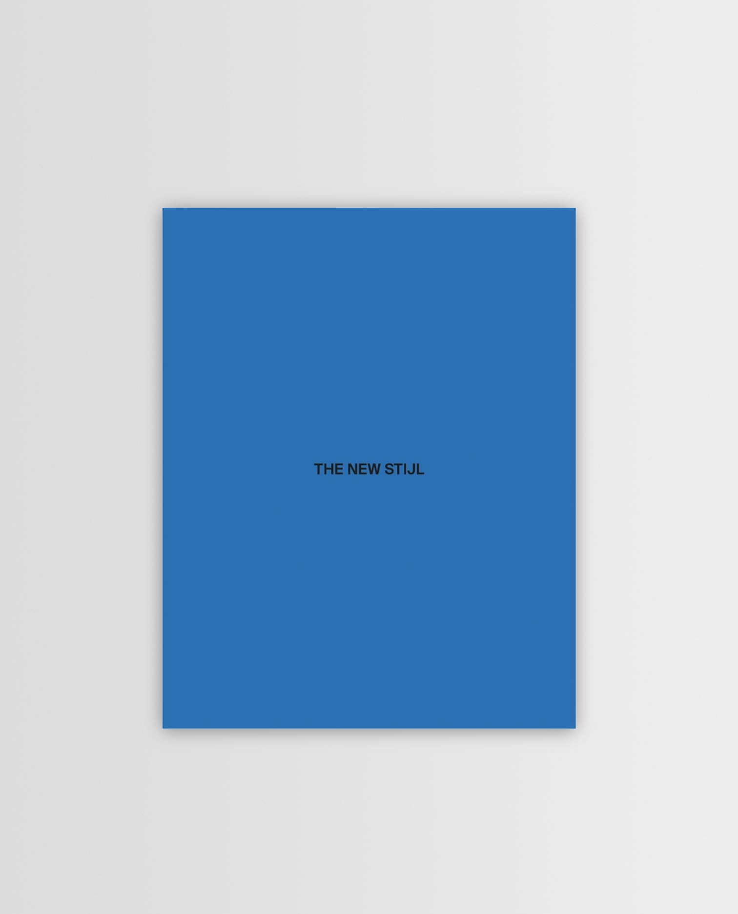 THE NEW STIJL (BLUE COVER)
